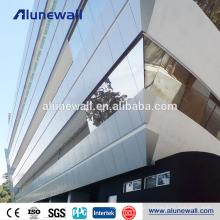 4mm wall cladding materials acm aluminum composite panels with 2 m width